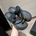 Fashion slippersoutwear women's slippers 2025 summernew arrival women's fashionplaidthick sole sandals and slippers breathable