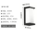 Outdoor wall light waterproof stairway aisle acrylic wall lamp modern minimalist creative exterior wall light courtyard balcony wall sconce