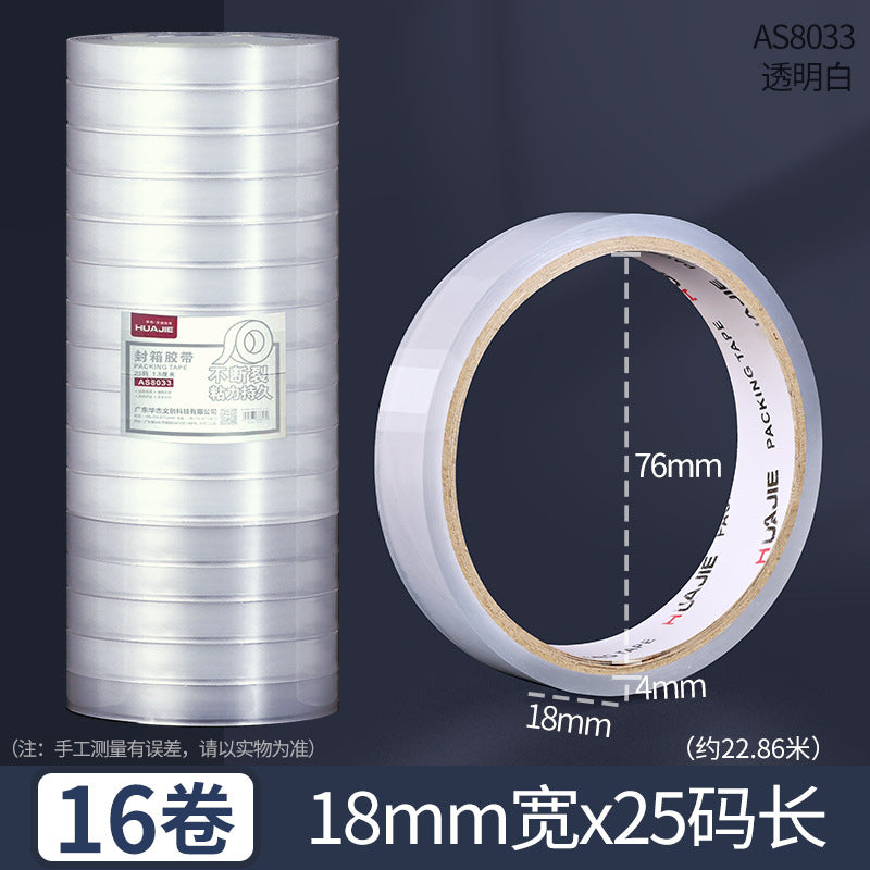 Huajie transparent adhesive paper seat, tape cutter, plastic manufacturer wholesale packing tape table, small tape seat