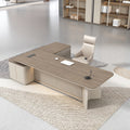 Saint li boss table and chair combination president office simple modern accessible luxury paint executive table elegant manager table and chair main