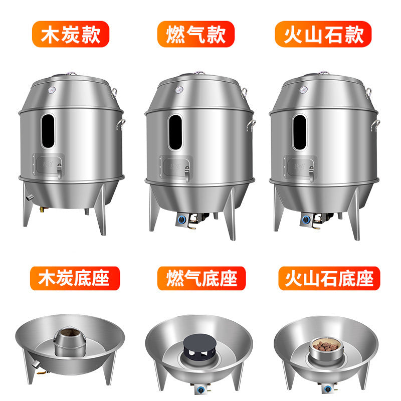 Jinheng commercial roast duck stove double layer charcoal roast duck stove roast chicken stove crispy pork belly hanging stove roast goose stove stainless steel
