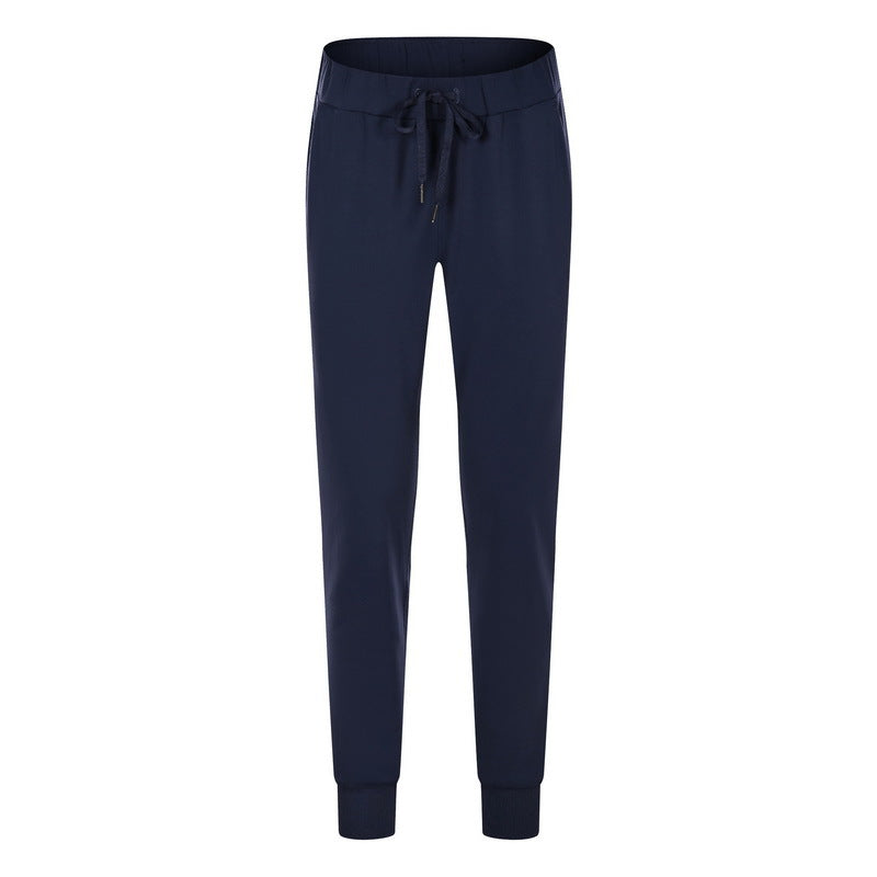 new arrival elastic waist yoga pants casualstraight-leg sports casual elastic leggings nine-point pants for women dp022