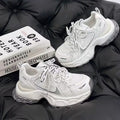Thick sole heightened dad shoes women's 2026new arrivalspring sports casual shoes best selling petites mesh women's shoes