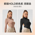 backless long-sleeve yoga top - slim fit, sexy, and stylish activewear for women - perfect for pilates and fitness