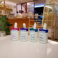 Cute bear straw glass cup - trendy ins style kids' water bottle - perfect for grand opening promotions & custom logo gifts
