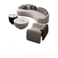 Curved sofa creative special-shaped clothing store beauty salon office rest area reception reception sales office negotiation sofa