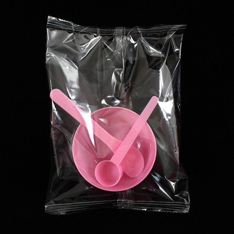 Wholesale beauty supplies: plastic mask mixing bowl, mask brush, and makeup brush set for diy sheet masks