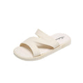 Fashionable women's outdoor slippers - summer comfort, lightweight flat sandals, non-slip casual slides for outdoor, beach, and seaside wear