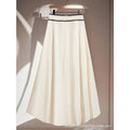 Xibo women's clothing  summer new arrival: popular, high-end, and designer long dress - spring collection, high-waisted, slimming, white
