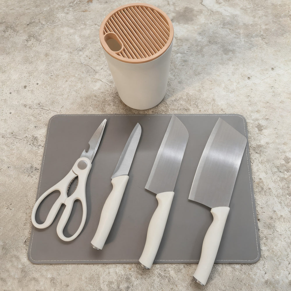 Gift knife set, boning knife set, chef's knife set, knife block set, home kitchen utensils, sharp slicing knives