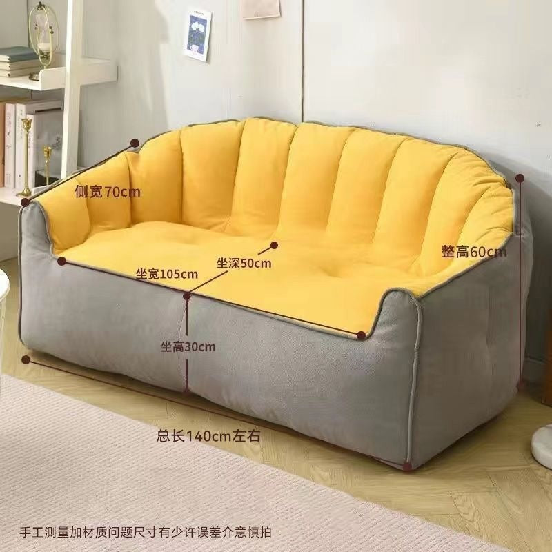 Beanbag sofa can sleep and lie down fall and winter style tatami living room bedroom small apartment single and double rental house small sofa