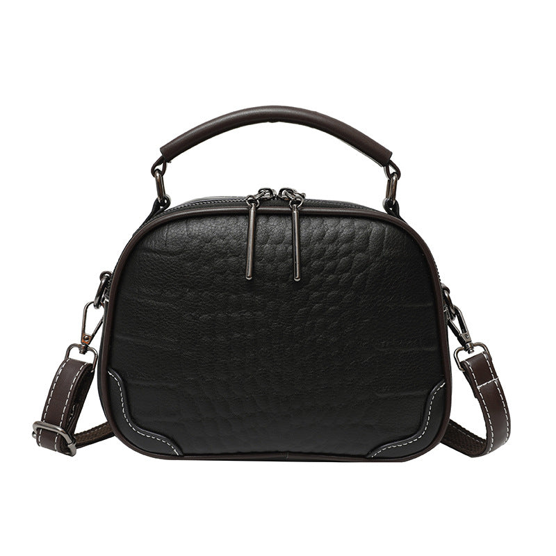 new arrival women's bag satchel bag crocodile pattern women's bag classy sense of fashionniche stylestylish shoulder crossbody bag