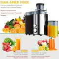 bestseller: automatic fruit and vegetable juicer with pulp separator - multifunctional juice extractor for home use