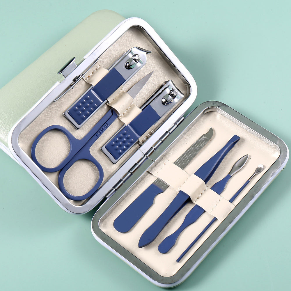 Stainless steel nail clipper set wholesale - nail trimmer & grooming kit - complete manicure set