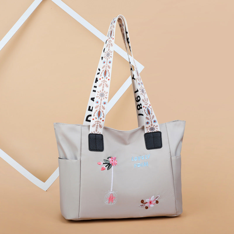 new arrival shoulder bag fashionembroidersatchel bag casual lightweight large capacity bag ladieswear bag dropshipping