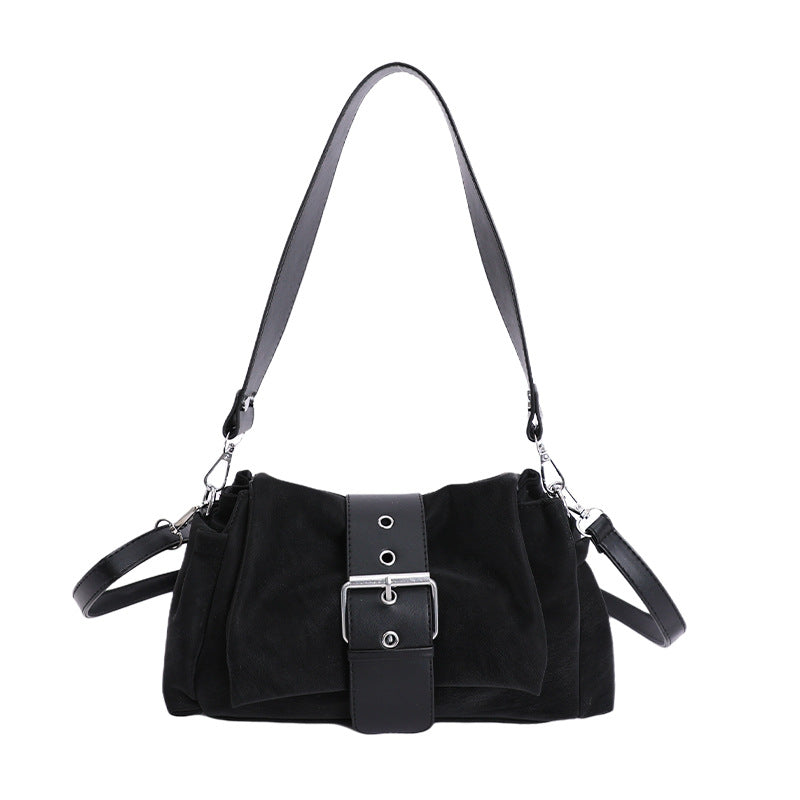 Women's underarm bag 2025 new autumn/winter retro fashion shoulder bag high-end versatile commuter crossbody bag
