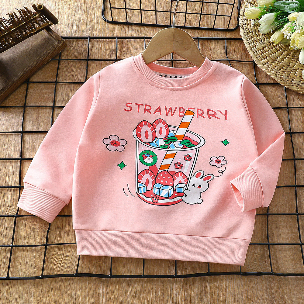 Children's hoodie  autumn collection, 100% cotton, long sleeve t-shirt for boys and girls, infant and toddler pullover top