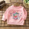 Children's hoodie  autumn collection, 100% cotton, long sleeve t-shirt for boys and girls, infant and toddler pullover top