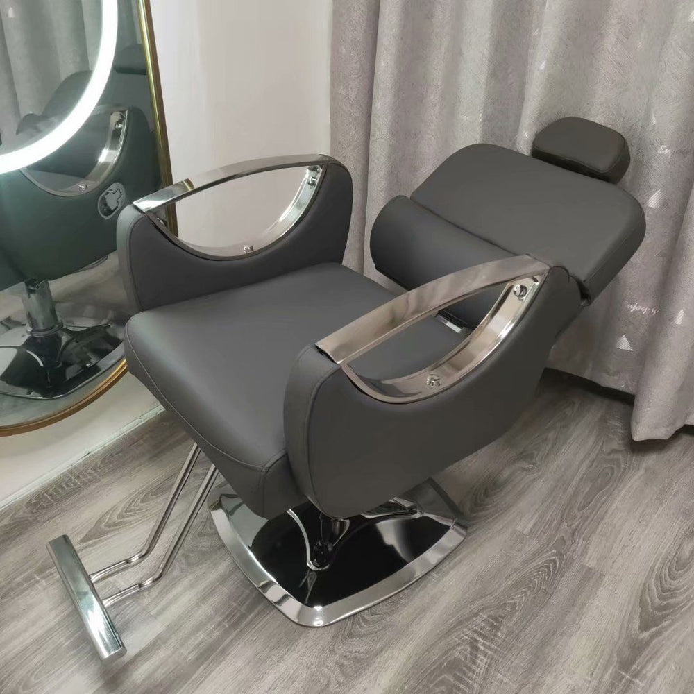 Barber shop chair can be reclined and lifted classypopular hairdressing chair hair salon special shaving lounge chair barber chair