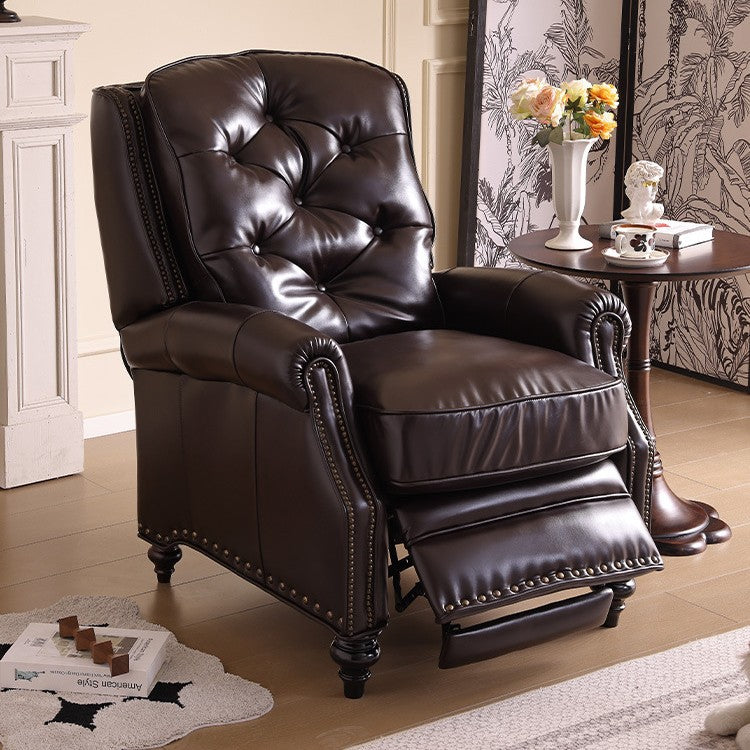 American leather tiger chair small apartment living room single sofa scandinavian pastoral high back casual chair sofa chair