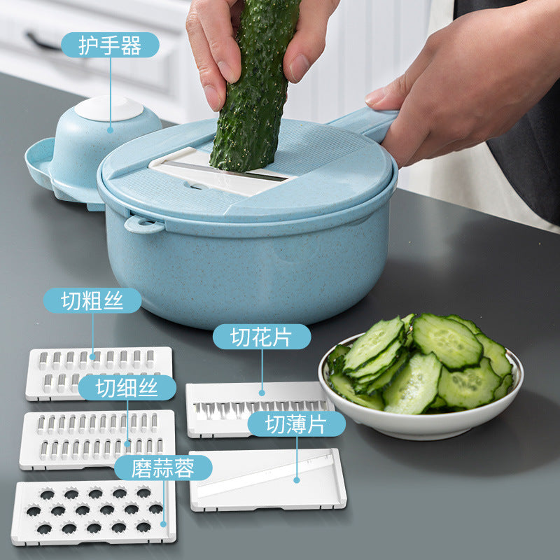 Multifunctional kitchen gadget: vegetable slicer & shredder - potato shredder, grater, and slicer for home use