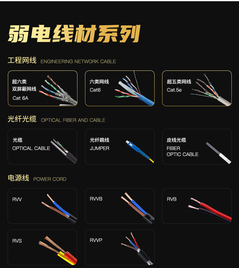 Pure copper RVS twisted pair 2 cores 0.5 075 1.5 2.5 square fire lamp holder household power cord 200 meters