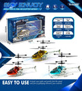 remote control aircraft model, rechargeable, drop-resistant, 3.5-channel, new sensor helicopter, children's flying toy for boys