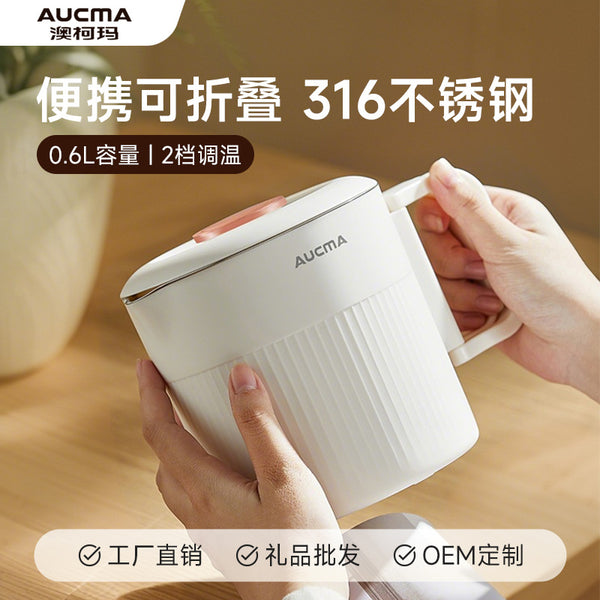 Source factory electric kettle travel portable folding electric kettle dormitory small mini electric pot wholesale