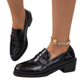 Plus size pointed-toe loafers for women - new spring/autumn  collection: minimalist, stylish, and versatile slip-on flats