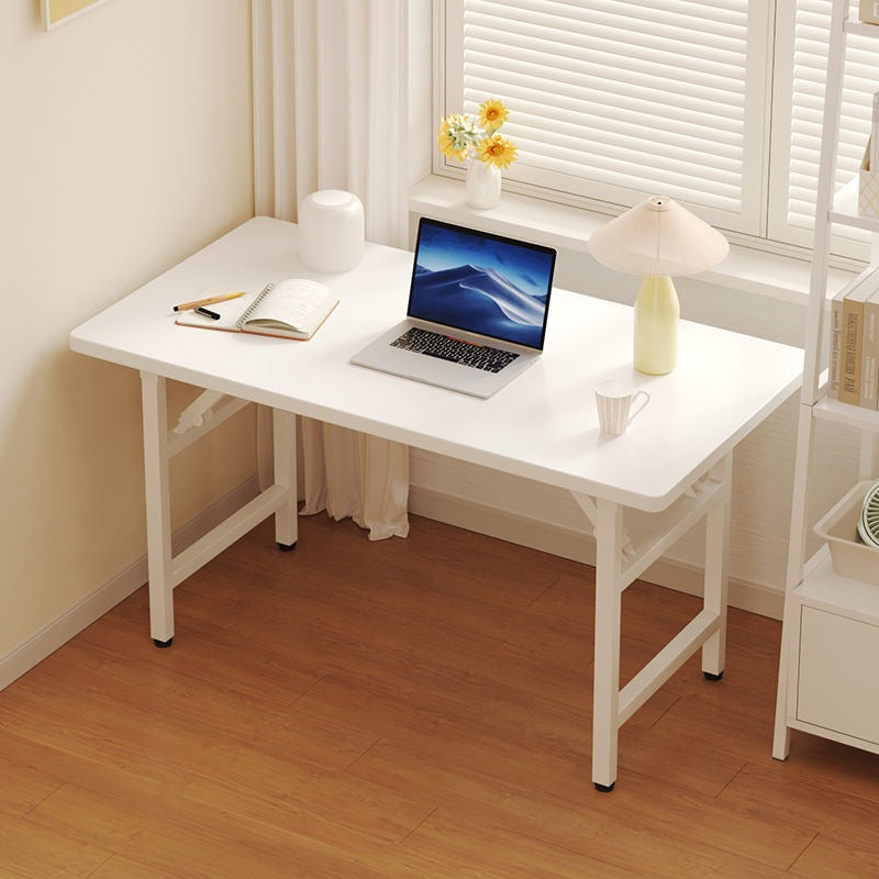 Foldable computer desk desktop desk casual modern home office table bedroom simple study table writing desk