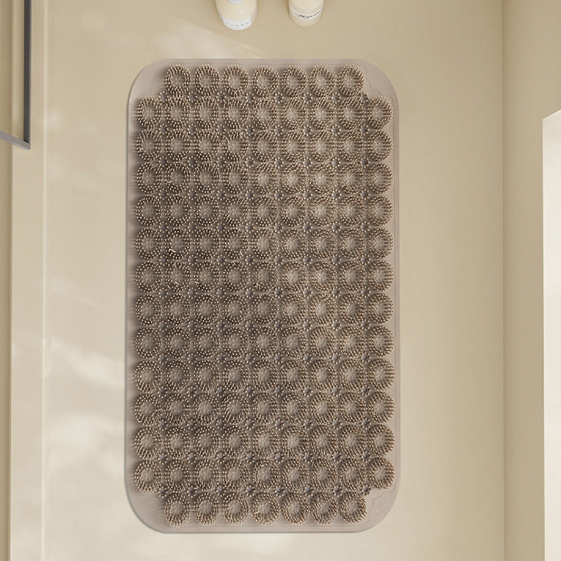 Bathroom non-slip mat, shower room, toilet, bath mat, children's anti-drop foot mat, environmentally friendly TPE massage floor mat