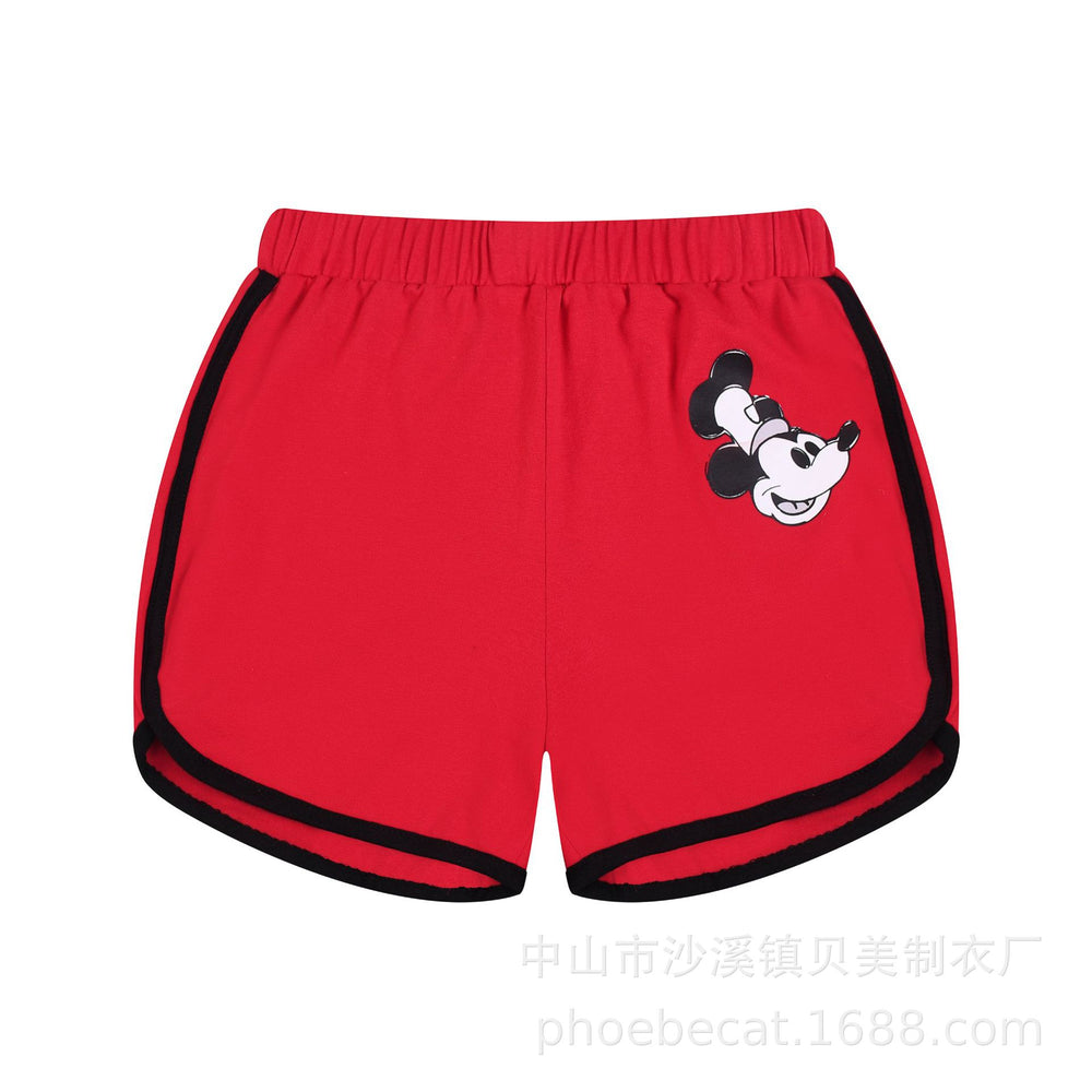 cute mickey mouse fashion outerwear casual wear 2-piece set