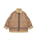 Baby boy winter casualoutwearnew arrivalchildren's stylefleece-linedthickenedboysjackettopstrendy