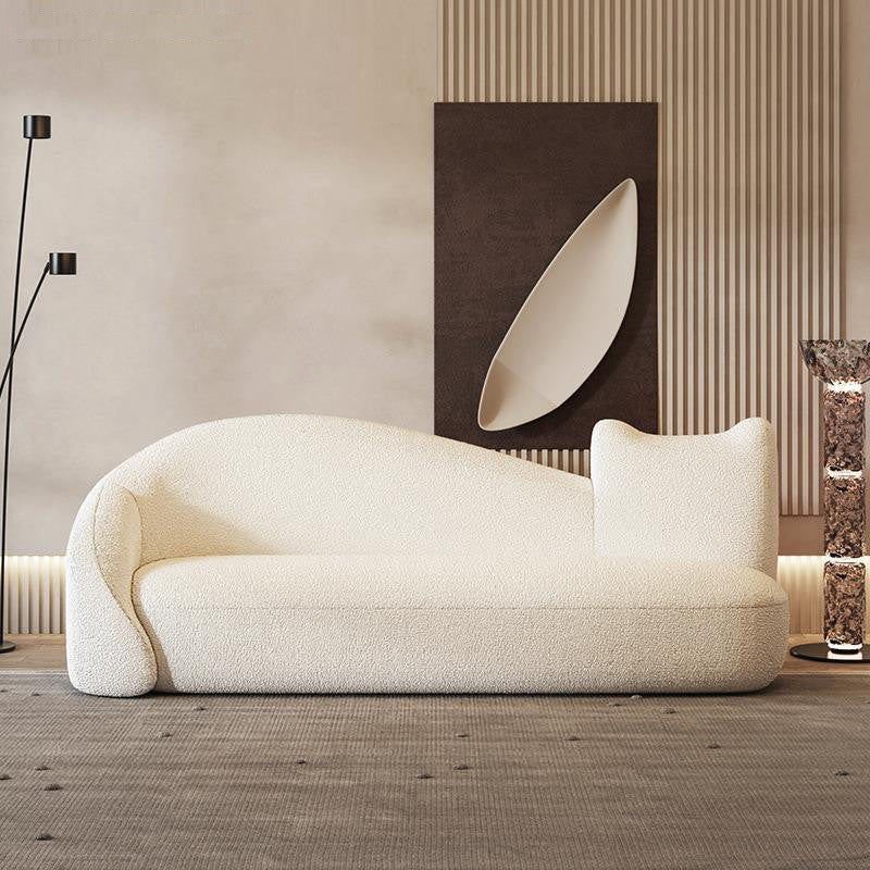 Beauty shop special-shaped sofa clothing store beauty salon cream style coffee table combination wedding photo studio l-shaped combination