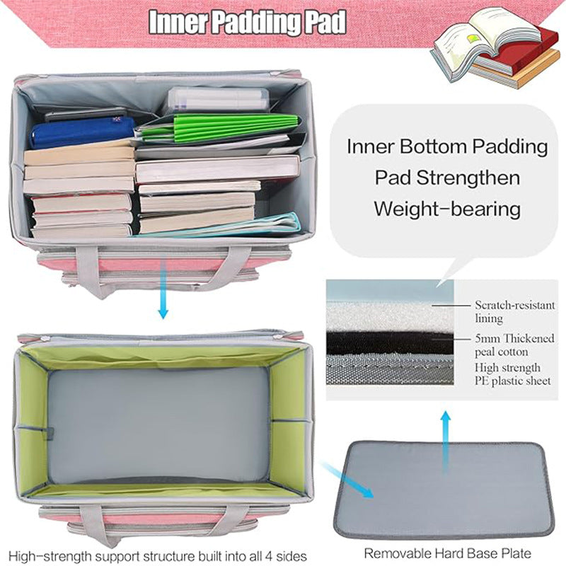 Express takeaway box, tug toolkit, wear-resistant tie rod toolkit, multi-functional and lightweight craft bag, rolling portable.