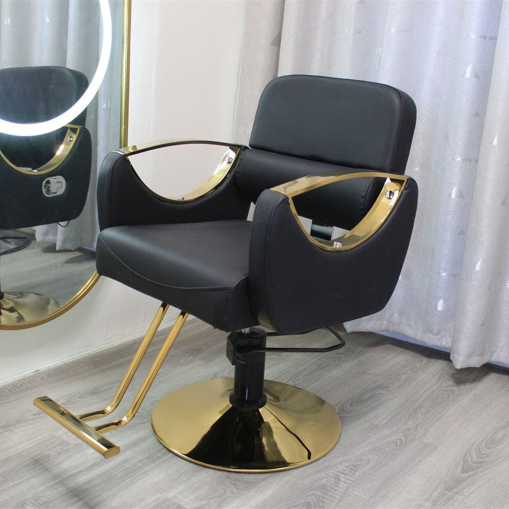 Barber shop chair can be reclined and lifted classypopular hairdressing chair hair salon special shaving lounge chair barber chair