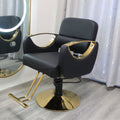 Black electroplated gold disc, non-tilting