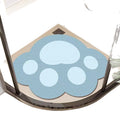 Cartoon cat paw bathroom non-slip mat - hollow silk loop rug for bathroom, shower, and bathrooms - anti-slip shower mat