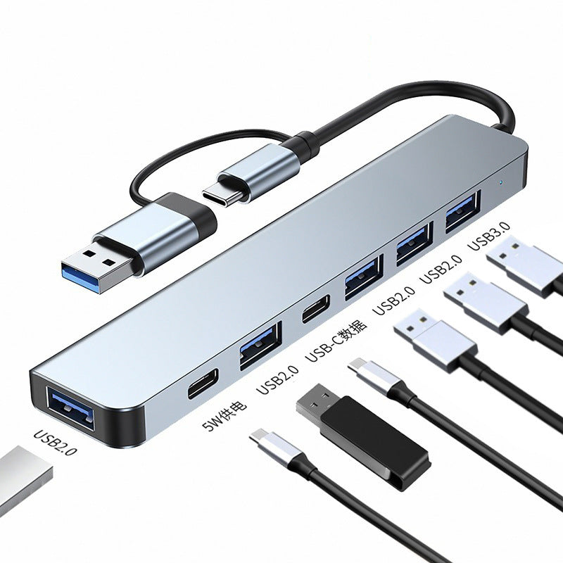 Laptop usb expansion type-c multi-port hub converter multifunctional usb flash drive hub