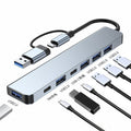 Laptop usb expansion type-c multi-port hub converter multifunctional usb flash drive hub