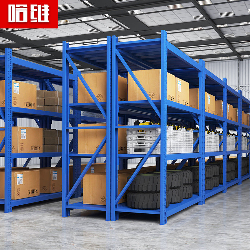 Shelf Storage Shelf Shelf Thickened Household Floor Floor Multi-layer Balcony Storage Room Warehouse Supermarket Storage Iron Shelf