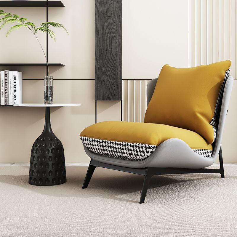 Single sofa recliner italian accessible luxury small apartment living room balcony sofa office master bedroom b&b casual sofa