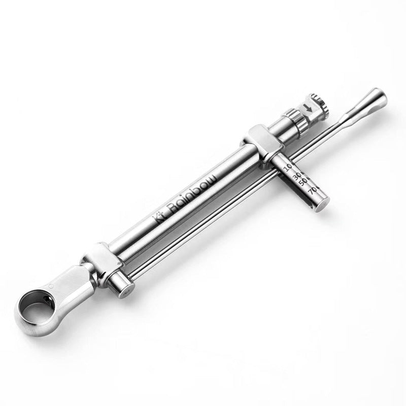 Dental implant universal repair tool box implant kit oral universal torque wrench small four-corner screwdriver