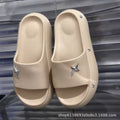 Thick sole slippers women's summernew arrivaloutwearplatform shoes bottom slippers non-slip heightening beach shoes lazy sandals wholesale