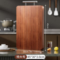 Wenge wood cutting board solid wood for home restaurant kitchen anti-mildew and antibacterial double-sided solid wood cutting board chopping board abrasion resistant