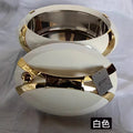 Food warmer container 3pcsexport high-end new arrival egg-shaped thermal insulation box 3l-4l-5l
