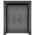 Villa door double door rural self-built house door anti-theft door self-built house mother entrance door cast aluminum door