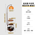 Floor lamp  new arrival medieval style living room classy master bedroom bedside table storage integrated pumpkin cover table lamp