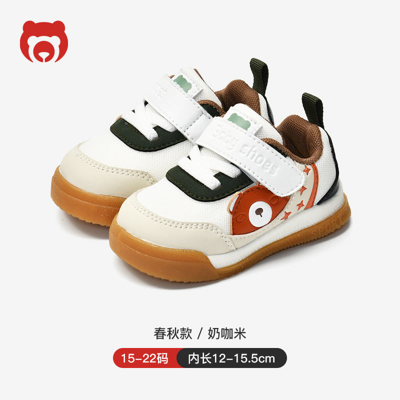 Toddler shoes for boys, spring and autumn, 0-1-2 years old, soft sole infant shoes, children's shoes, infant and toddler shoes for girls