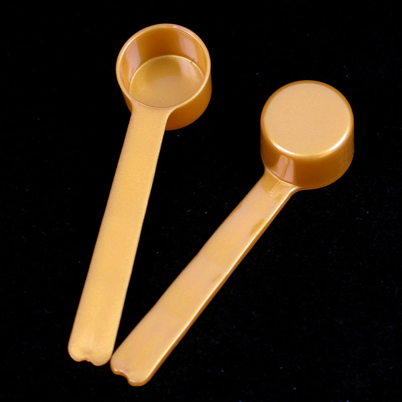 Plastic measuring spoon facial mask powder spoon 8ml milliliter measuring spoon laundry detergent powder feed fertilizer pesticide spoon filled with water 8 grams